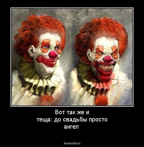 Вот так же и теща: до свадьбы просто ангел