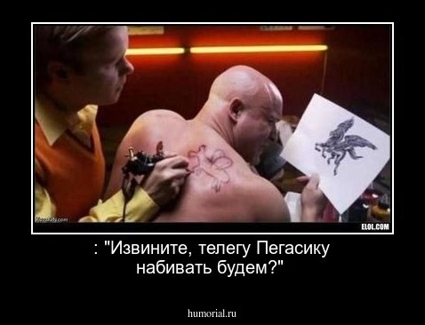 : "Извините, телегу Пегасику набивать будем?"