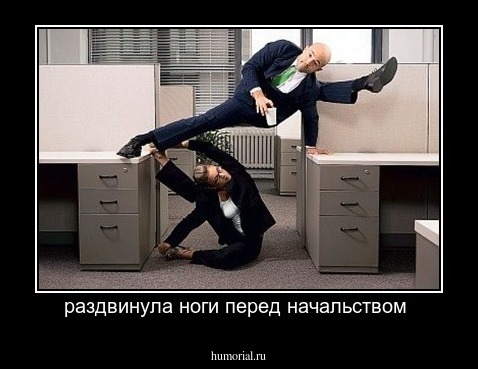 раздвинула ноги перед начальством 