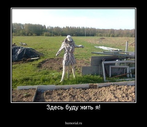 Здесь буду жить я!