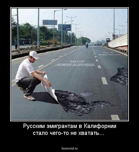 Русским эмигрантам в Калифорнии стало чего-то не хватать...