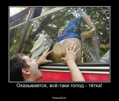 Оказывается, всё-таки голод - тётка!