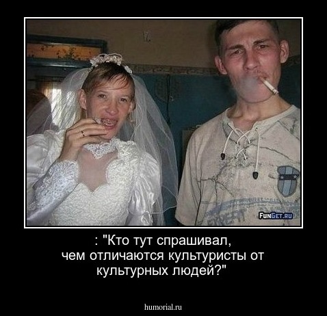  : "Кто тут спрашивал, чем отличаются культуристы от культурных людей?"