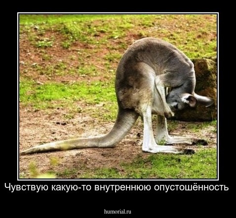 Чувствую какую-то внутреннюю опустошённость