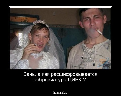 Вань, а как расшифровывается аббревиатура ЦИРК ?