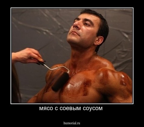 мясо с соевым соусом 