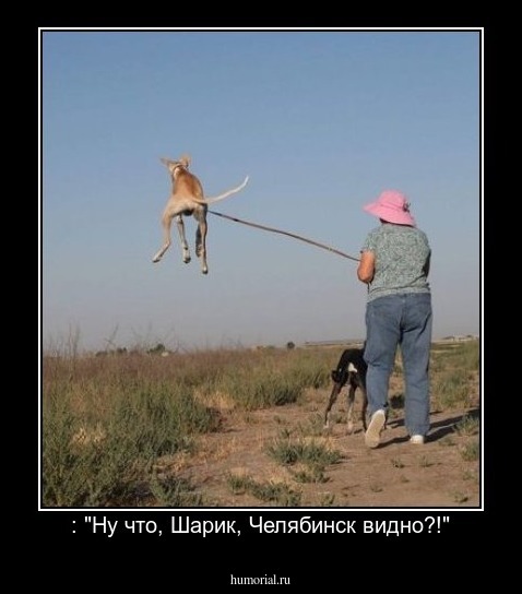  : "Ну что, Шарик, Челябинск видно?!"