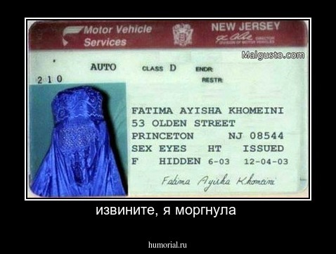 извините, я моргнула 