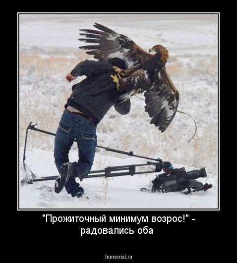 "Прожиточный минимум возрос!" - радовались оба