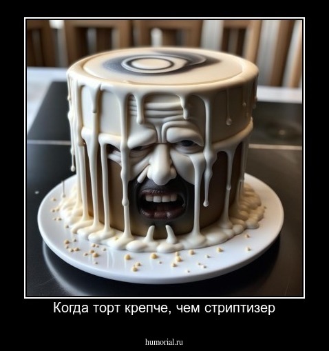 Когда торт крепче, чем стриптизер