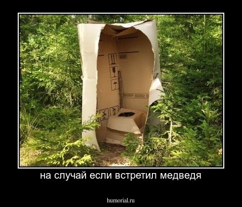 на случай если встретил медведя
