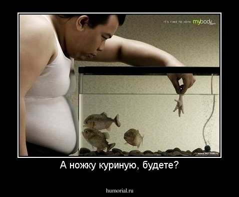А ножку куриную, будете?