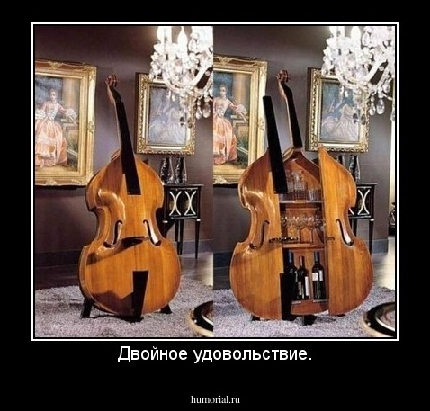 Двойное удовольствие.