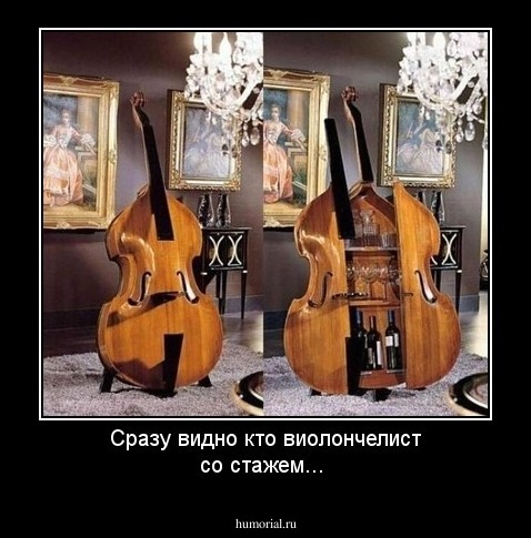Сразу видно кто виолончелист со стажем...