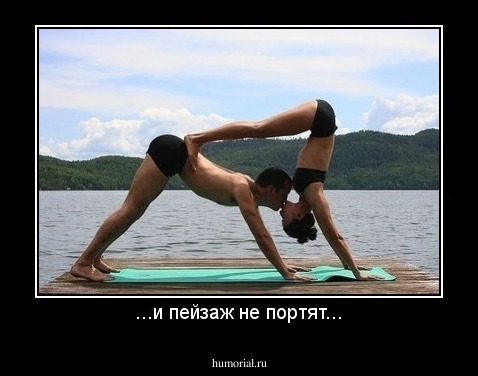 ...и пейзаж не портят...