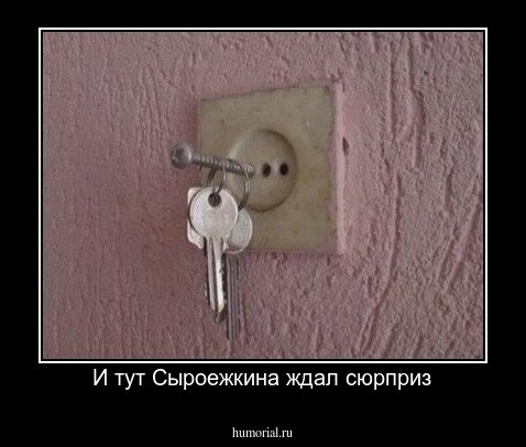 И тут Сыроежкина ждал сюрприз