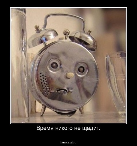 Время никого не щадит.