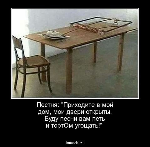  Пестня: "Приходите в мой дом, мои двери открыты. Буду песни вам петь и тортОм угощать!"
