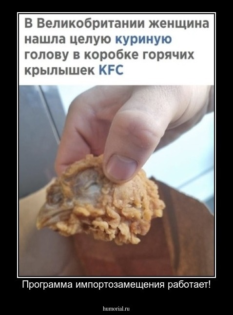 Программа импортозамещения работает!