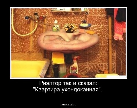 Риэлтор так и сказал: "Квартира ухондоканная".