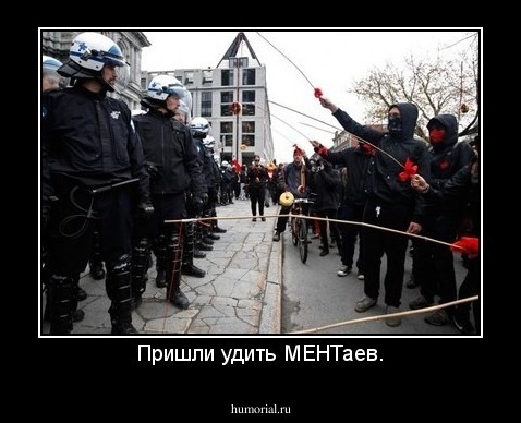 Пришли удить МЕНТаев.