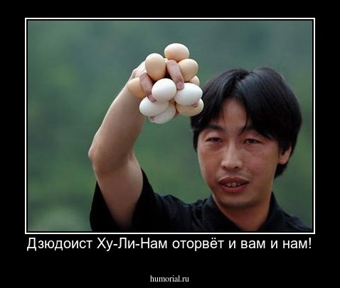 Дзюдоист Ху-Ли-Нам оторвёт и вам и нам!