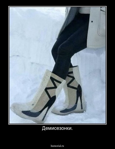 Демисезонки.

