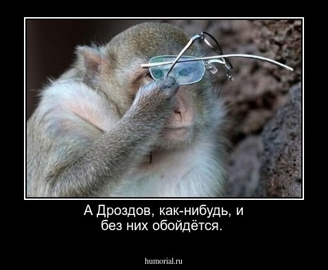 А Дроздов, как-нибудь, и без них обойдётся.