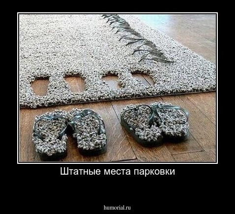 Штатные места парковки
