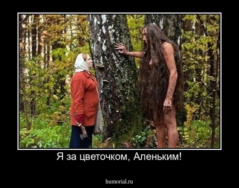 Я за цветочком, Аленьким!