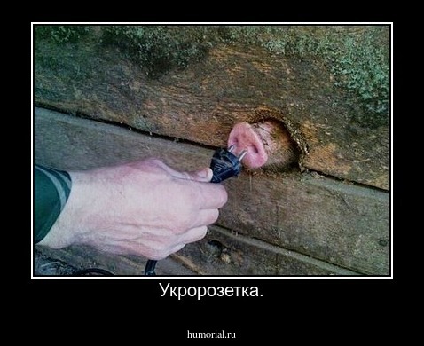 Укророзетка.