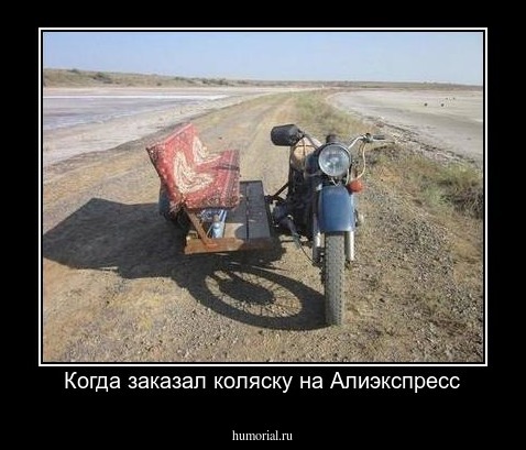 Когда заказал коляску на Алиэкспресс