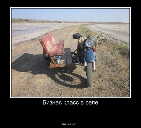 Бизнес класс в селе

