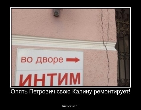 Опять Петрович свою Калину ремонтирует!