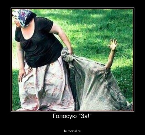 Голосую "За!"