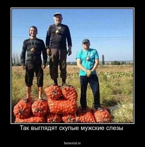 Так выглядят скупые мужские слезы 