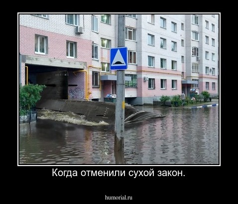 Когда отменили сухой закон.