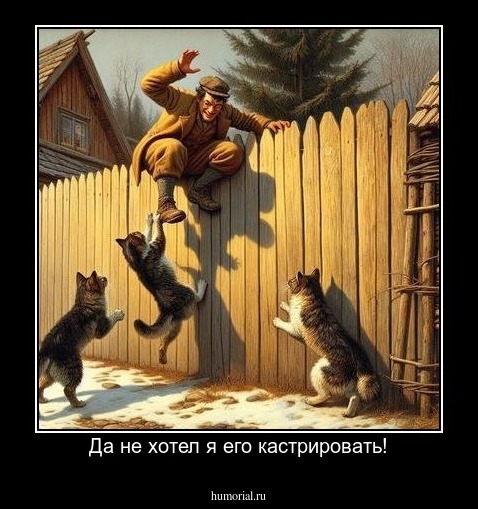 Да не хотел я его кастрировать!