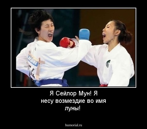 Я Сейлор Мун! Я несу возмездие во имя луны!