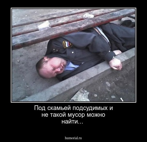 Под скамьей подсудимых и не такой мусор можно найти...