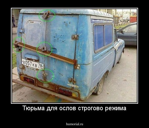 Тюрьма для ослов строгово режима