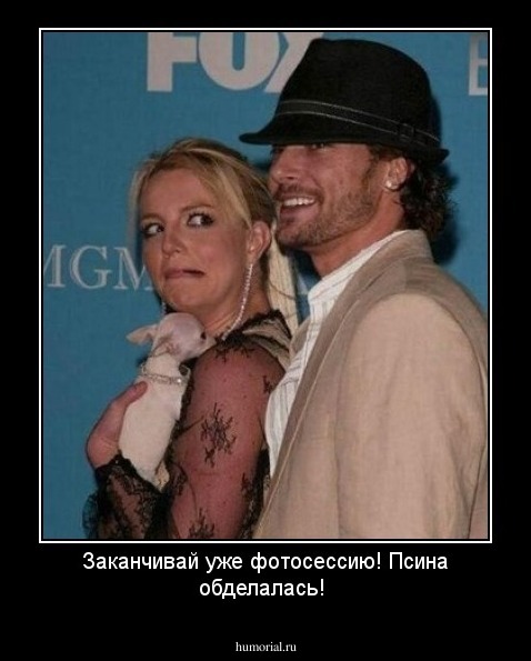 Заканчивай уже фотосессию! Псина обделалась!