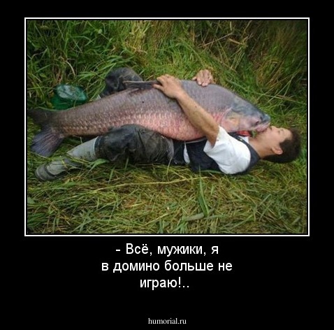 - Всё, мужики, я в домино больше не играю!..