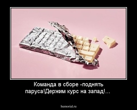 Команда в сборе -поднять паруса!Держим курс на запад!...