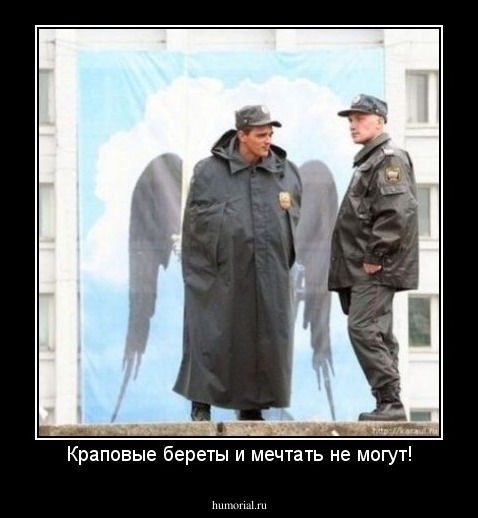 Краповые береты и мечтать не могут!