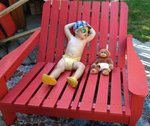 -Полежим еще и пойдем на банановое дерево.