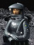 Если улыбка Моны Лизы вам больше не кажется загадочной, то скафандр точно озадачит.