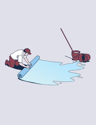 Смотался на море, называется.