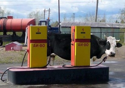 Заправляюсь крайний раз. Завтра перейду на газ!