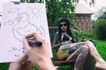 Художник Леонардо Давилкин. "Кура-Лиза".